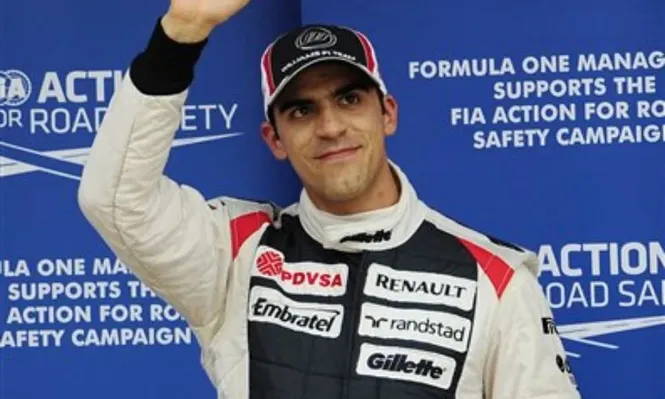 Pastor Maldonado logró la “pole position”