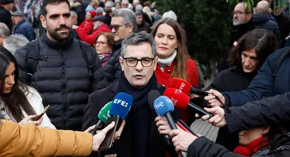 El ministro de la Presidencia, Justicia y Relaciones con las Cortes, Félix Bolaños.