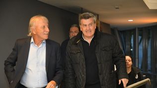 Edgar Welker y Pedro Bordaberry