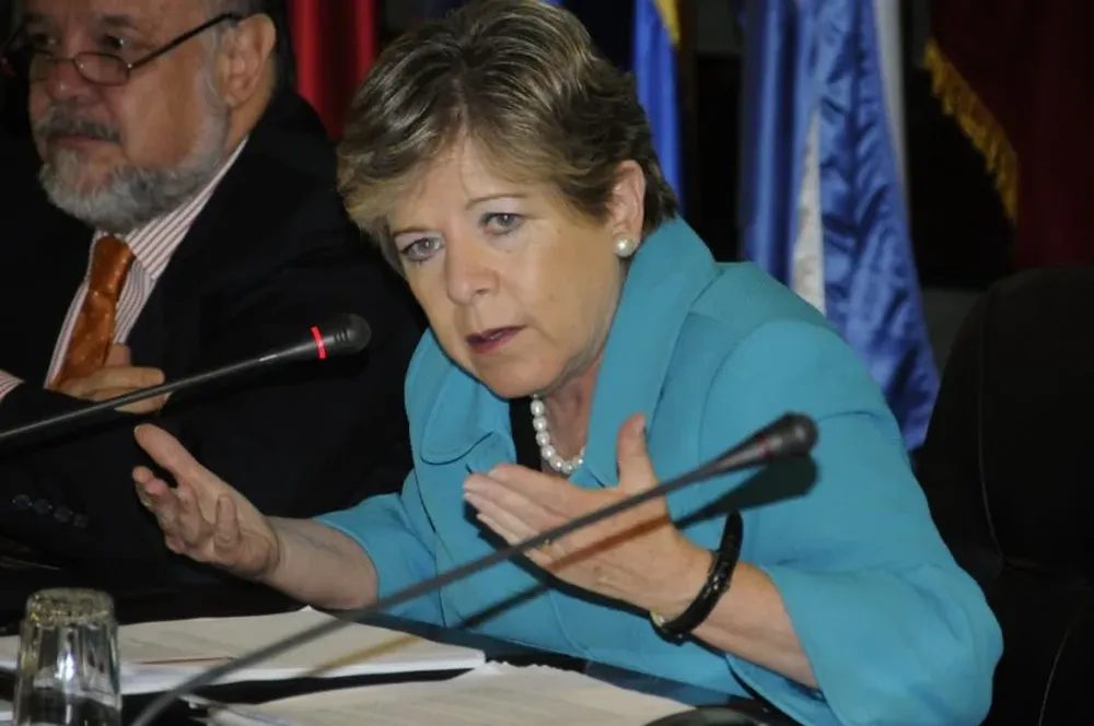 Alicia Bárcena es la secretaria ejecutiva de Cepal