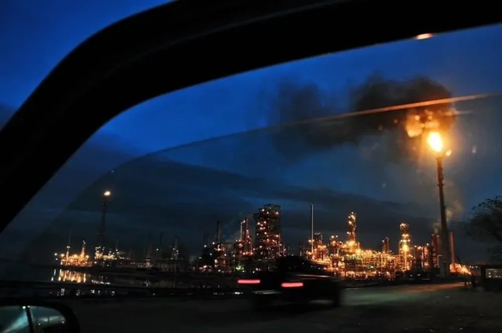 Refinería de Ancap en La Teja.&nbsp;