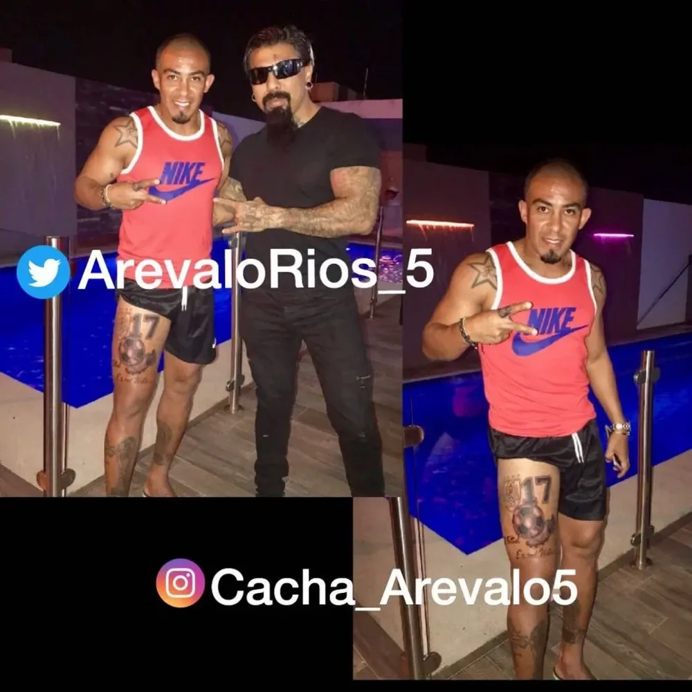 El nuevo tatoo del Cacha