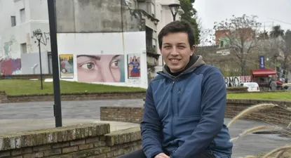 Mariño tiene 18 años, cursó el Liceo Militar y trabaja en la panadería de un supermercado