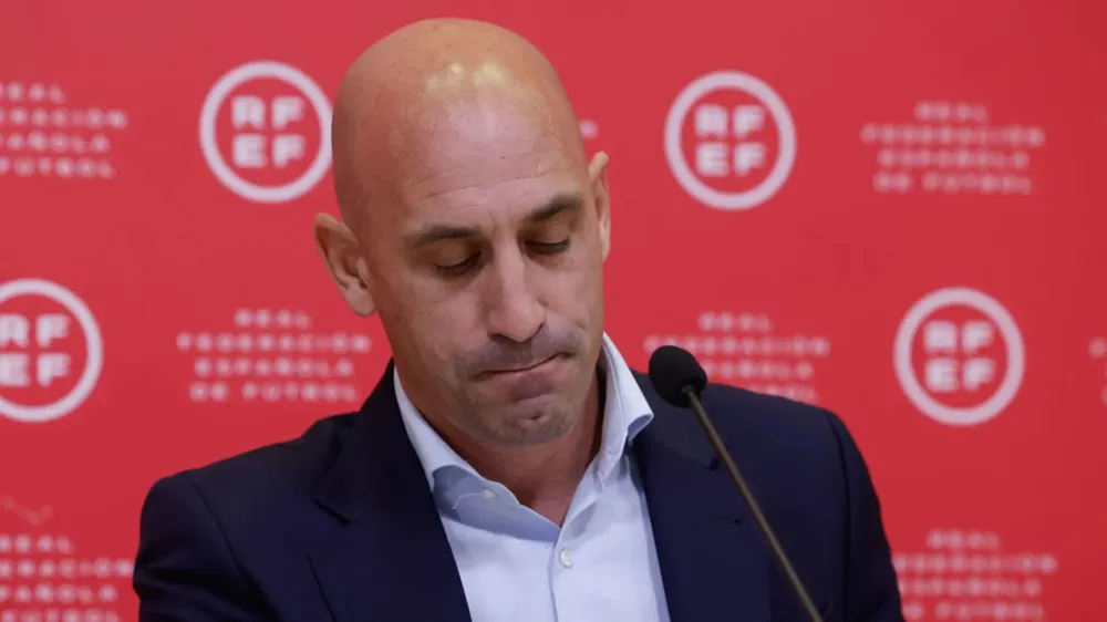 El expresidente de la RFEF Luis Rubiales