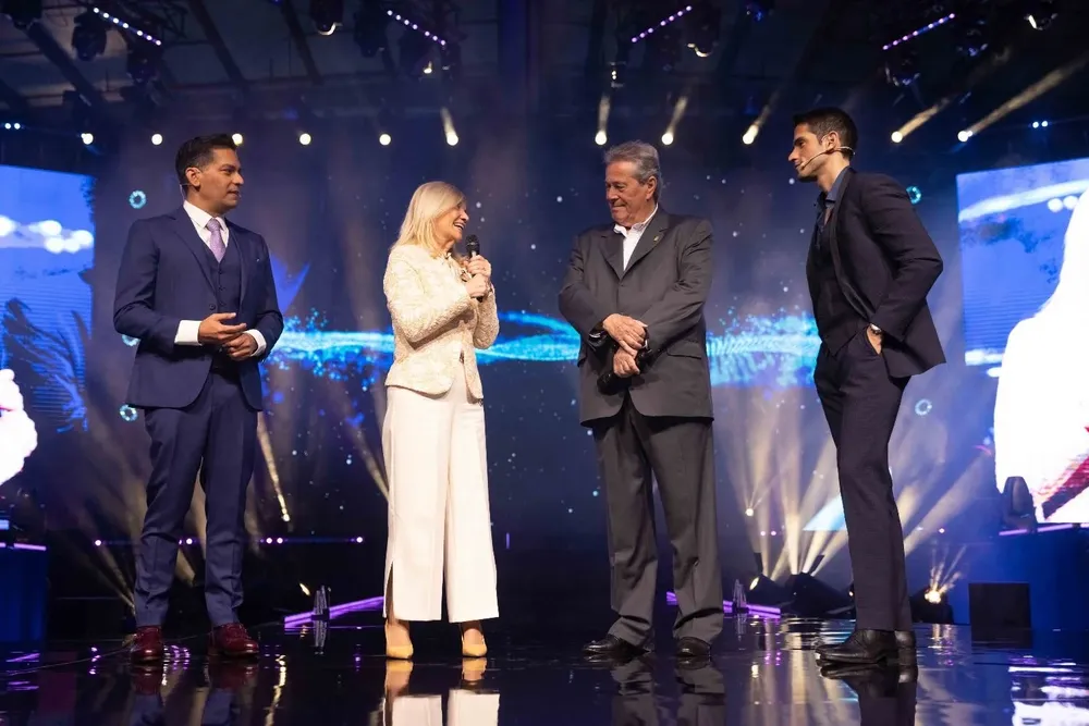 Argimón y Antía en la apertura de America Business Forum