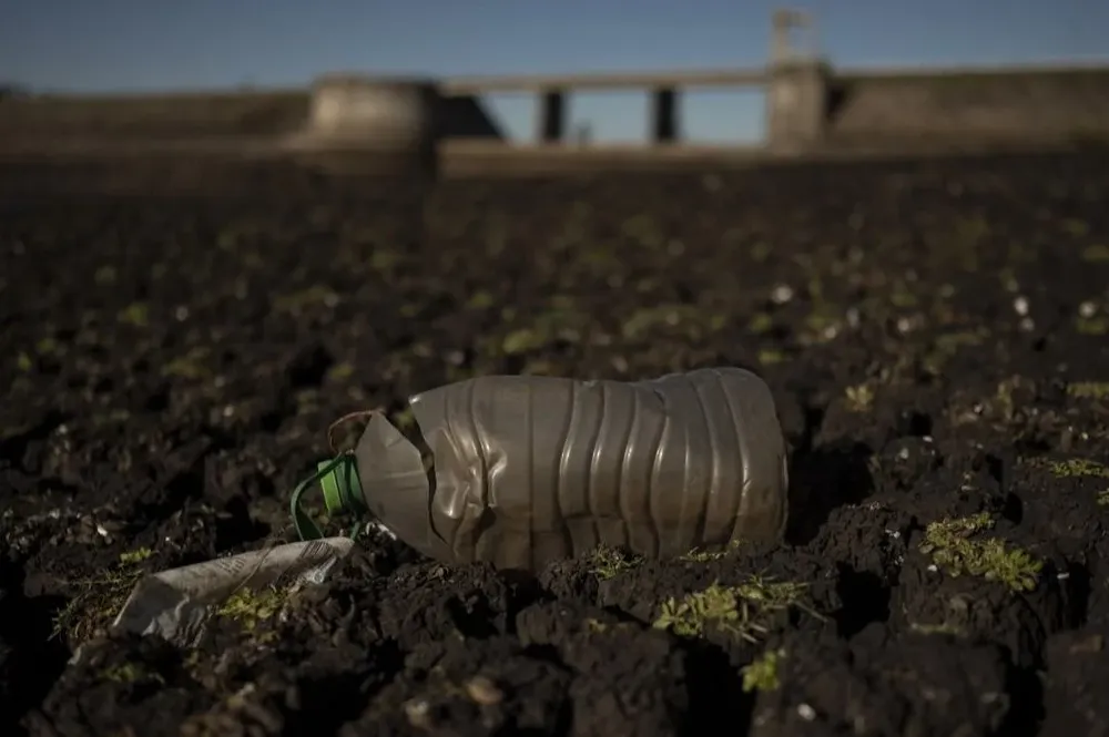 Imágenes de la represa de Paso Severino