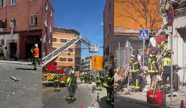 Explosión en Madrid: las fotos y videos del incidente registrado en el bar de Puente Vallecas