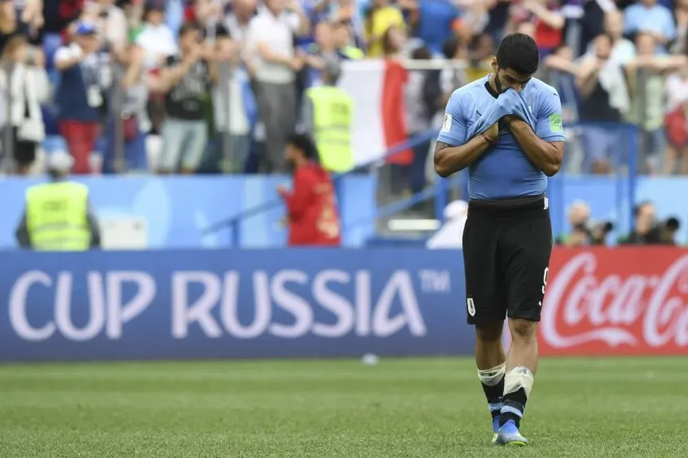Suárez tras la derrota ante Francia
