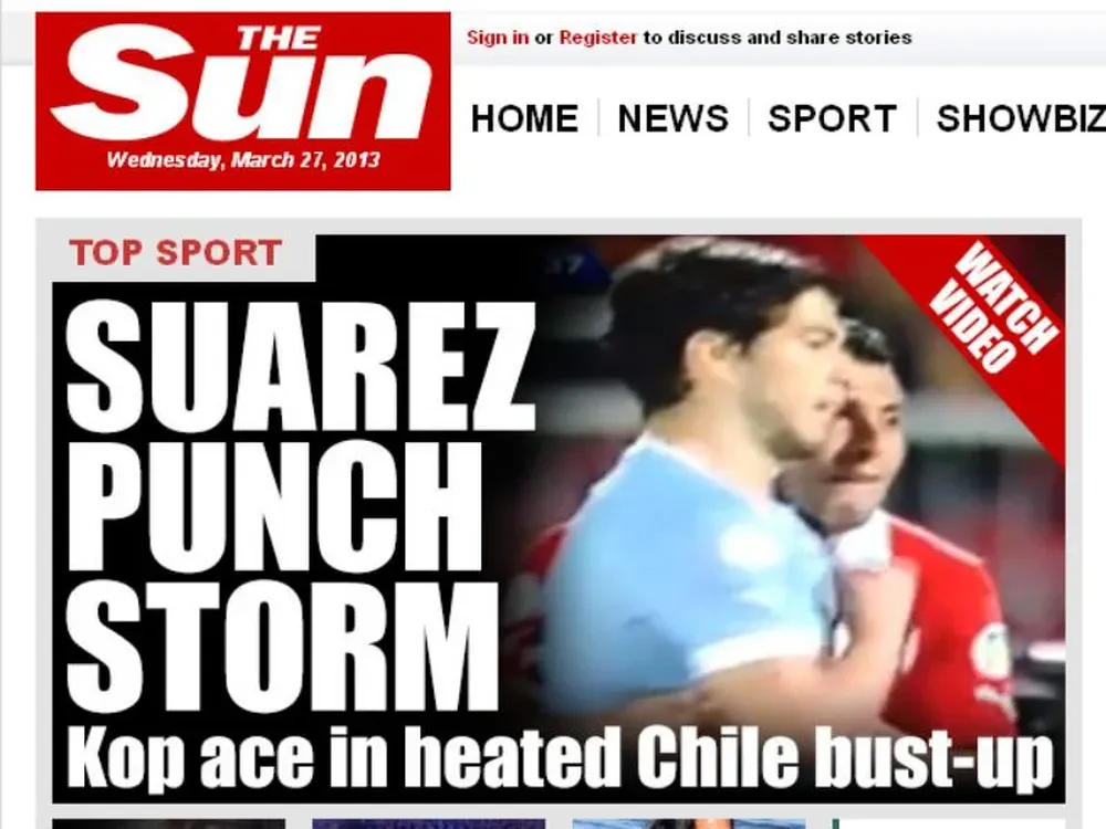 The Sun critica a Suárez