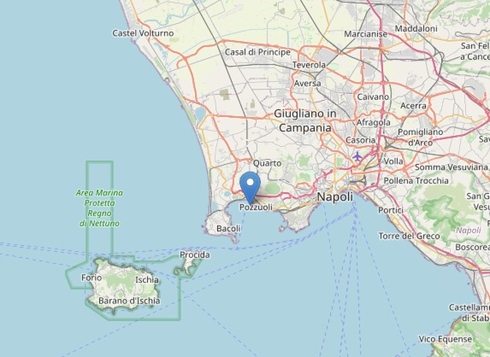 Epicentro del terremoto