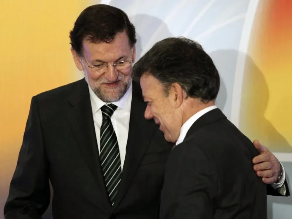 Rajoy y Santos