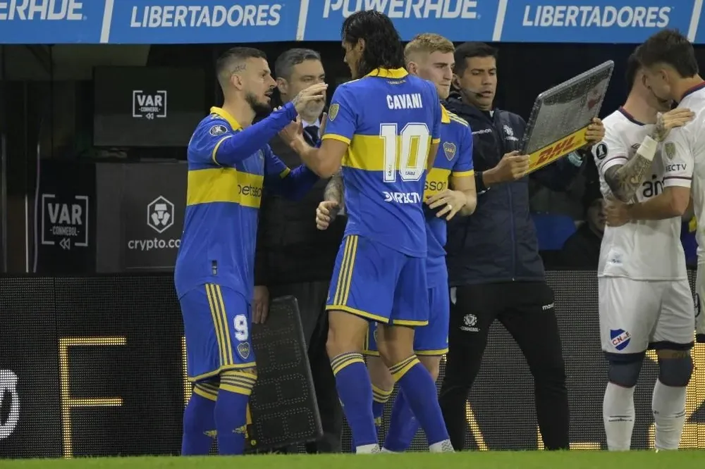 Edinson Cavani, el 10 de Boca