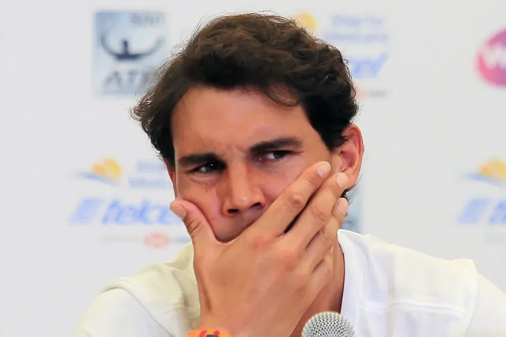 Nadal al anunciar su retiro en Acapulco