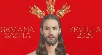 La imagen polémica creada para la Semana Santa.