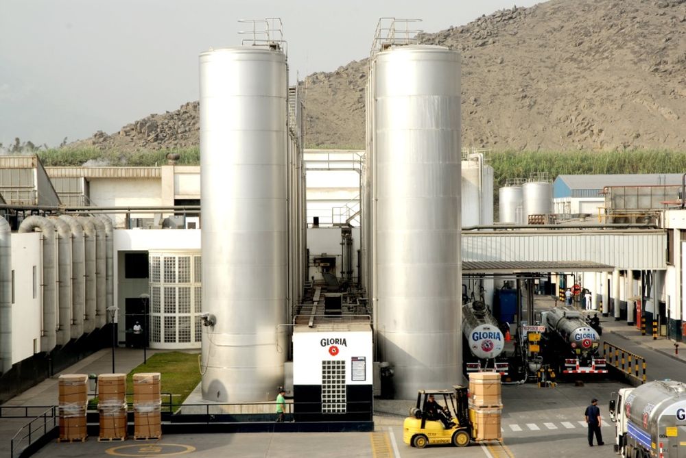 Grupo Gloria, instalaciones en Perú.
