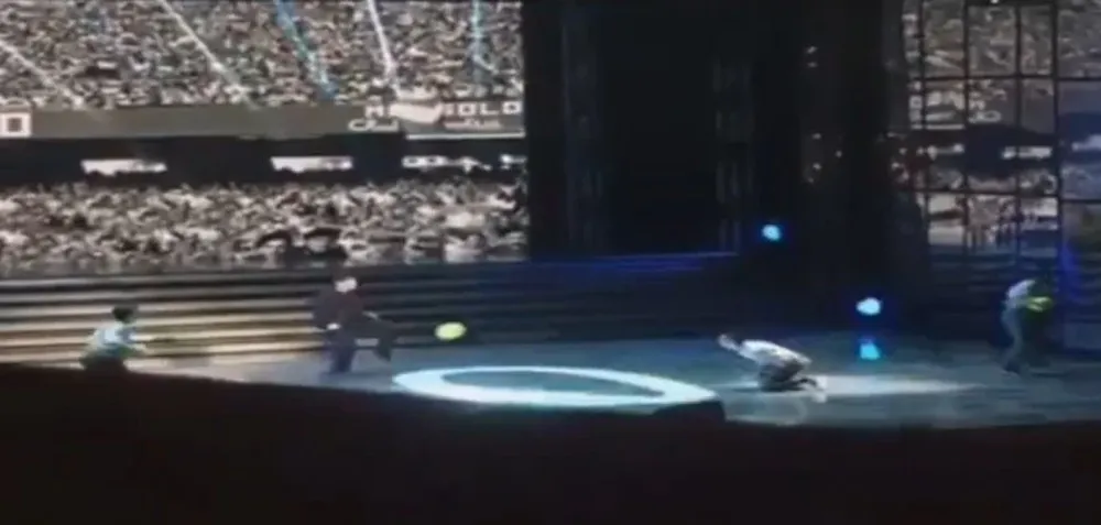 Maradona en el teatro San Carlo