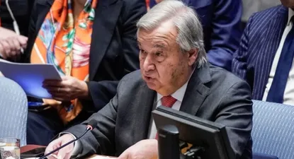 Antonio Guterres realizó la intervención inicial en el Consejo de Seguridad de la ONU.