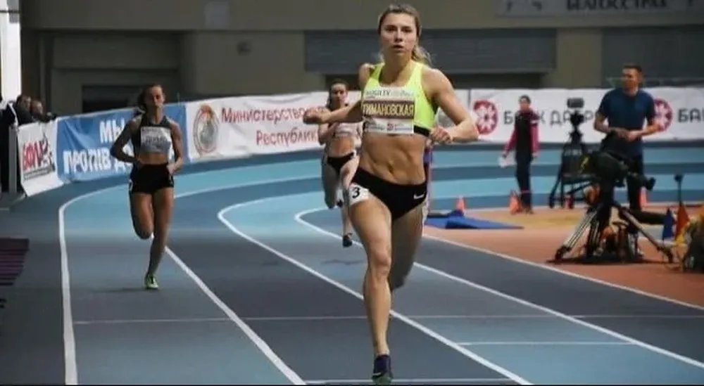 Christina Tsimanouskaya, atleta bielorrusa que desertó
