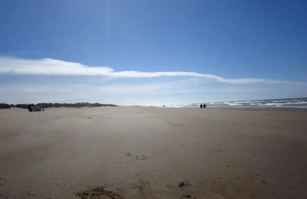 Amplias, extensas y tranquilas, así son las playas de Reta en la provincia de Buenos Aires. Amplias, extensas y tranquilas, así son las playas de Reta en la provincia de Buenos Aires.