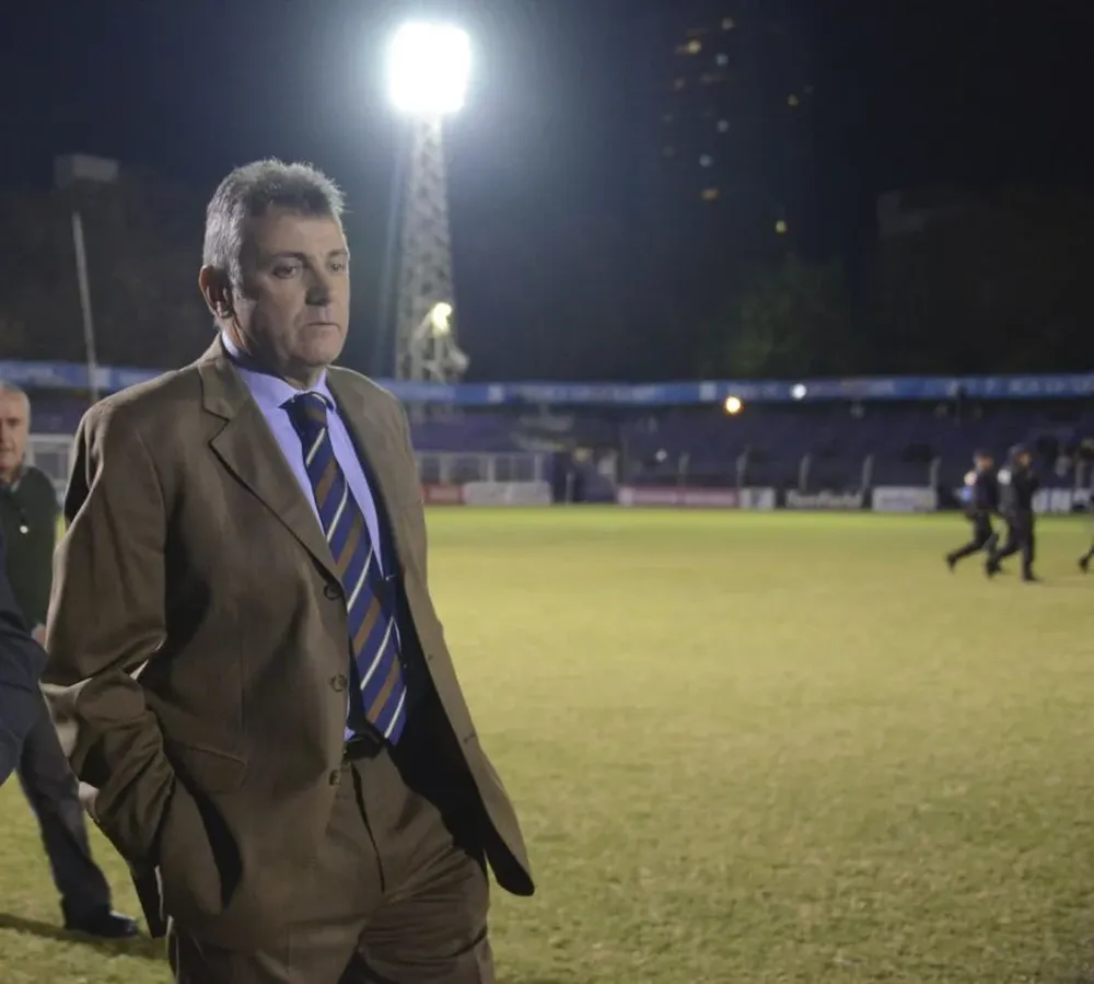 Wilmar Valdez, presidente de la Asociación Uruguaya de Fútbol