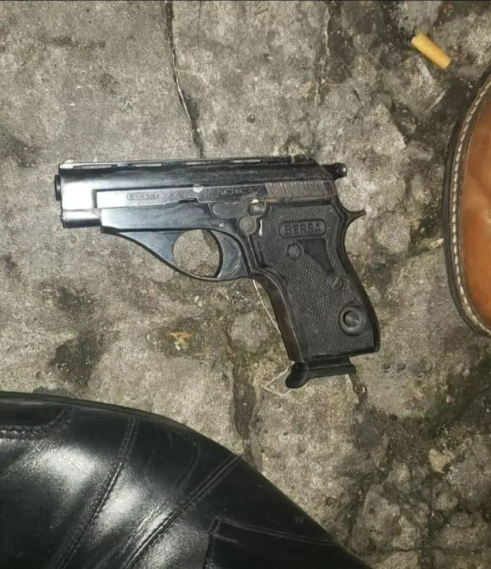 Arma con la que intentaron atacar a Cristina Kirchner