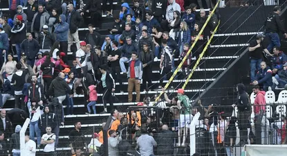 Hinchas de Danubio pretendieron cruzarse con los de Nacional