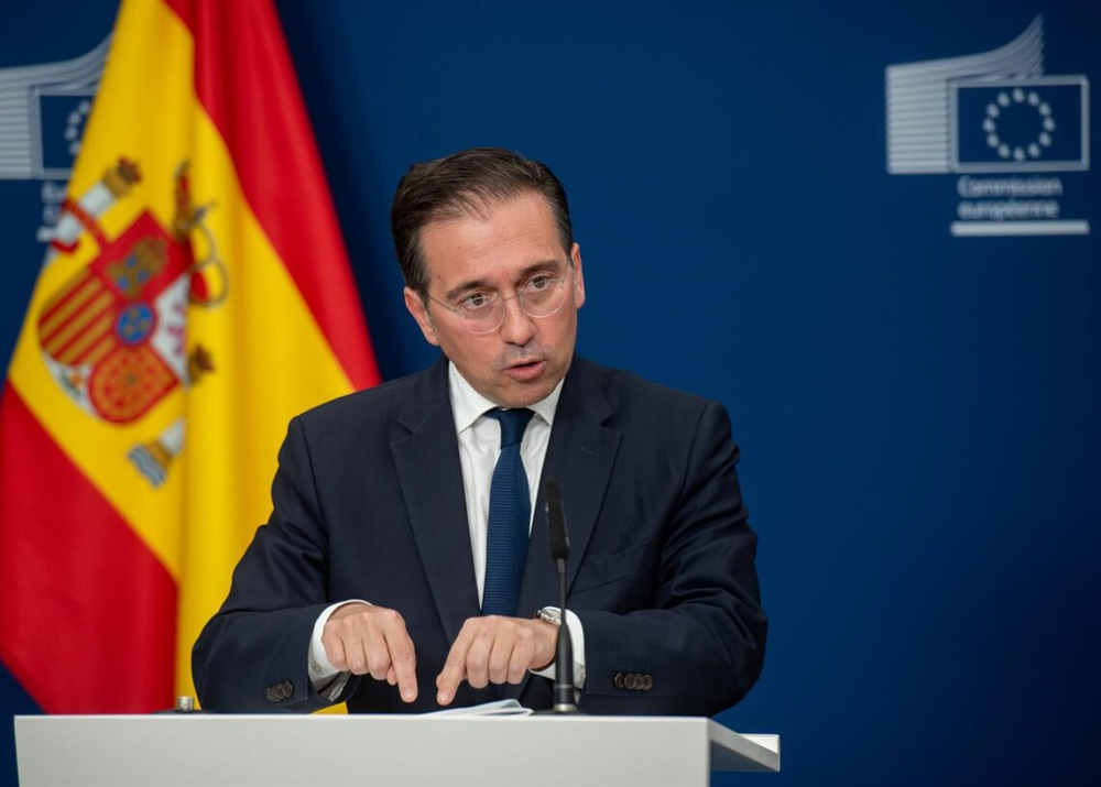 El ministro de Exteriores español, José Manuel Albares.
