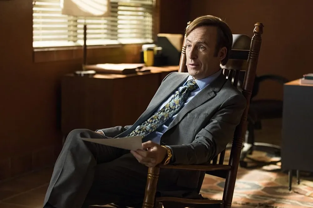 Bob Odenkirk como Saul Goodman en Better Call Saul