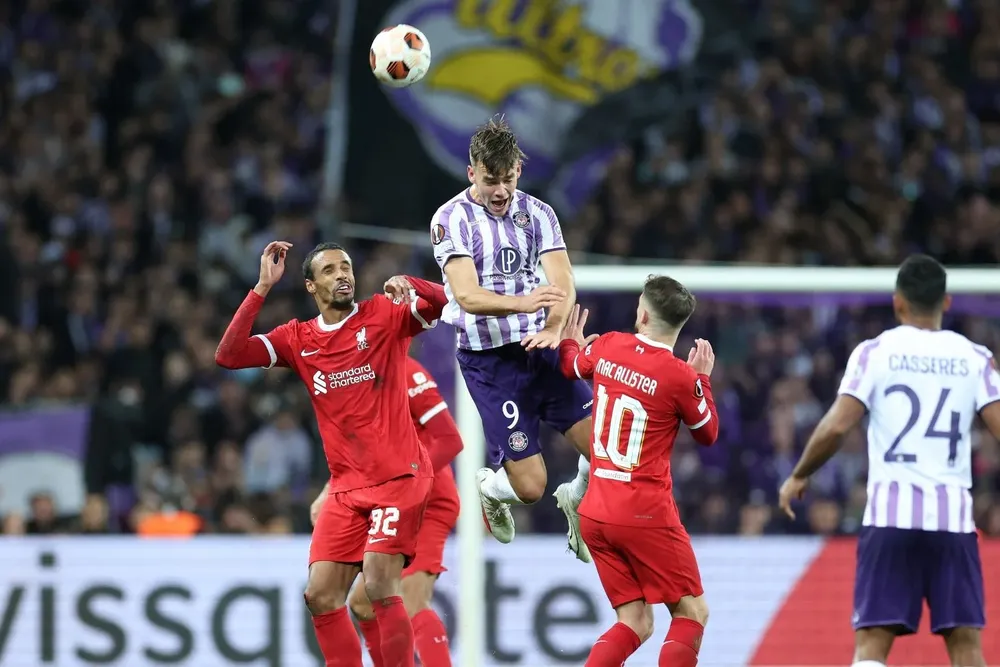 Incidencia del partido Toulouse-Liverpool