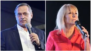 Álvaro Delgado y Carolina Cosse