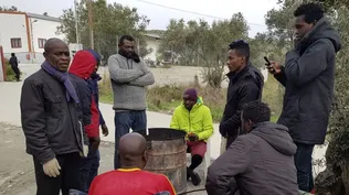 El campo de migrantes Moria recibe, en su mayoría, a sirios e iraquíes.