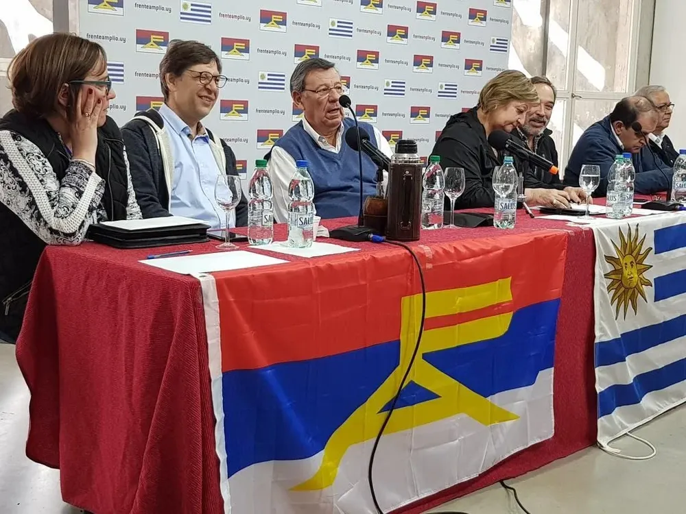 El Plenario Nacional de Alianza Progresista recibió al presidente del FA Javier Miranda