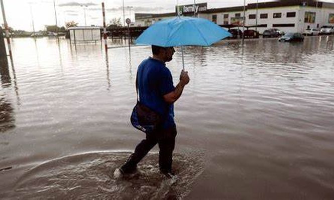 Las lluvias acumularon la mitad de agua caída habitual en el mes de abril