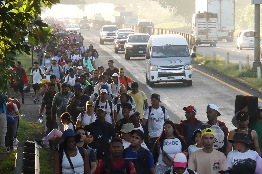 México - caravana de migrantes - EFE
