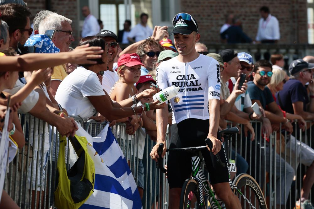 Thomas Silva en La Vuelta de España con Caja Rural