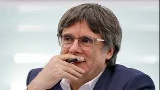 Carles Puigdemont, en una sesión del Parlamento Europeo.