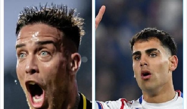 Javier Méndez y Lucas Villalba de Peñarol y Nacional