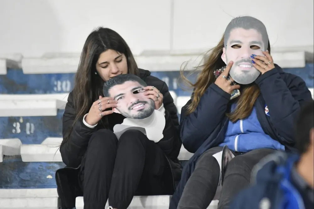 Hinchas de Nacional en el Parque