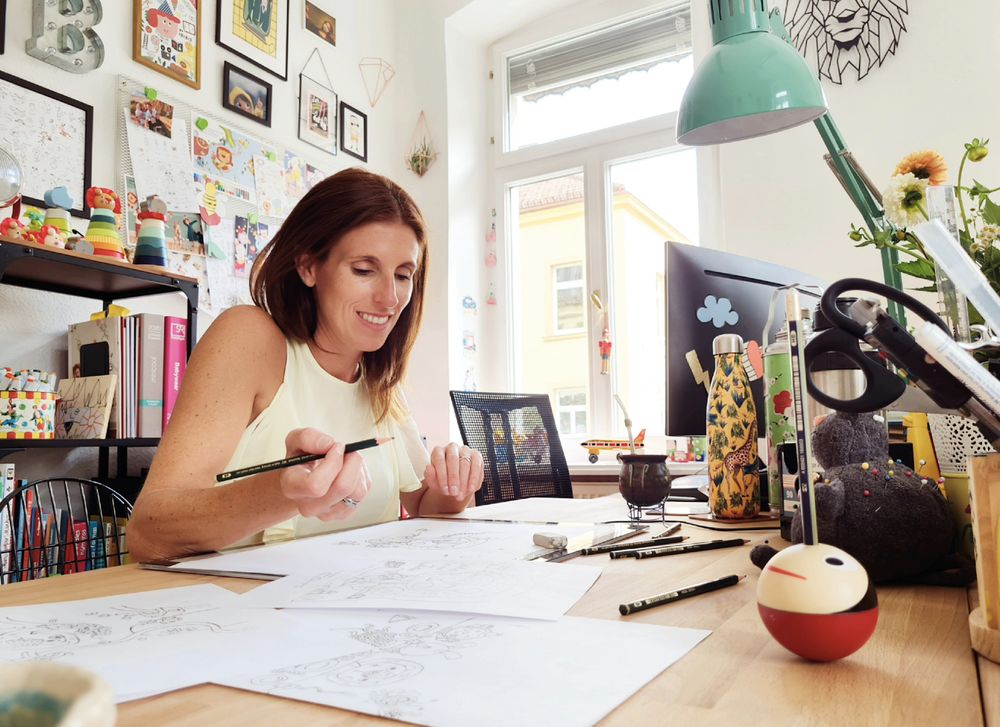 Eliana Martínez Tomalino, creadora de Bababoo and friends. Eliana Martínez Tomalino, creadora de Bababoo and friends.