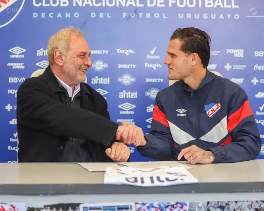 Bruno Zuculini fue presentado en Nacional
