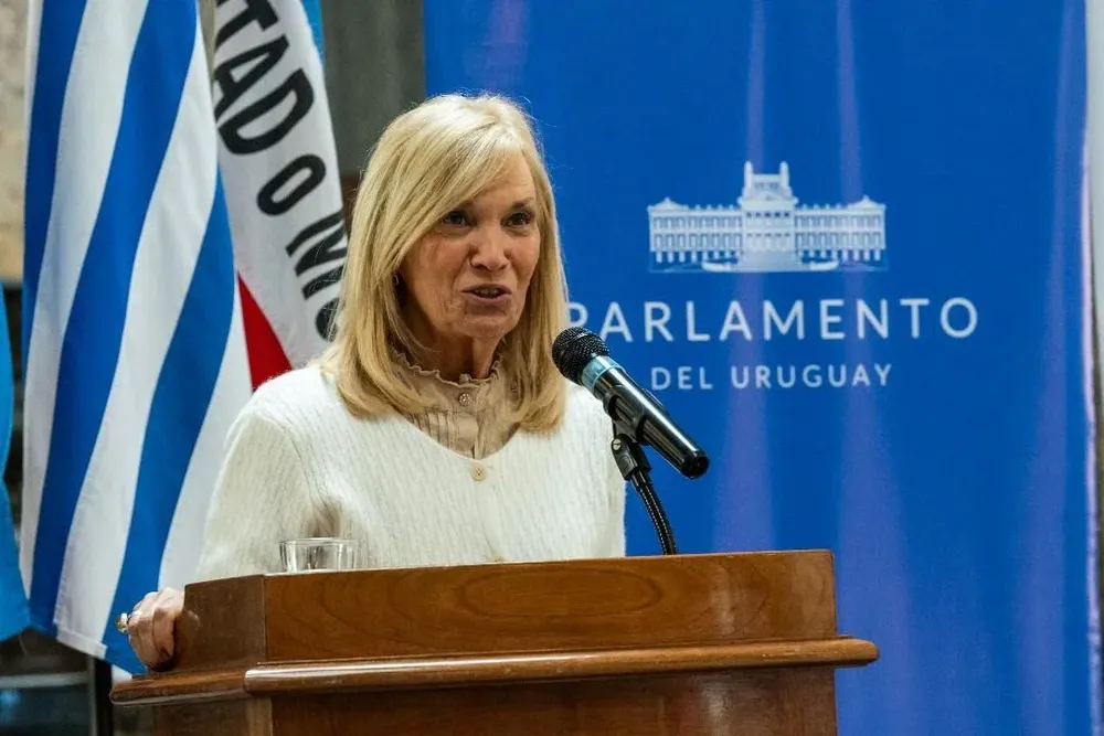 La vicepresidenta de Uruguay, Beatriz Argimón