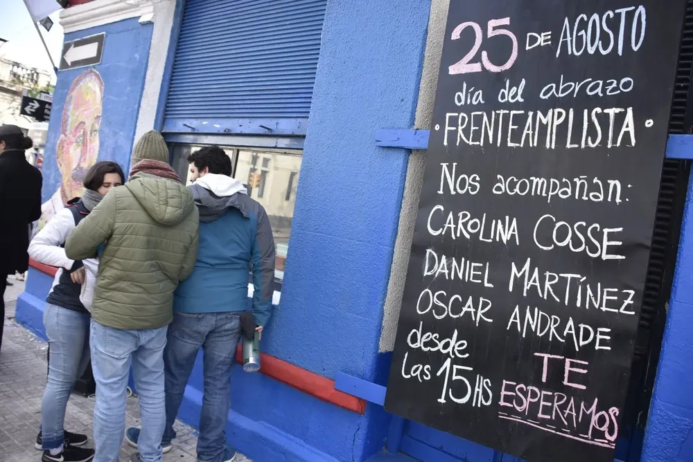 Archivo, día del comité de base durante la última campaña electoral