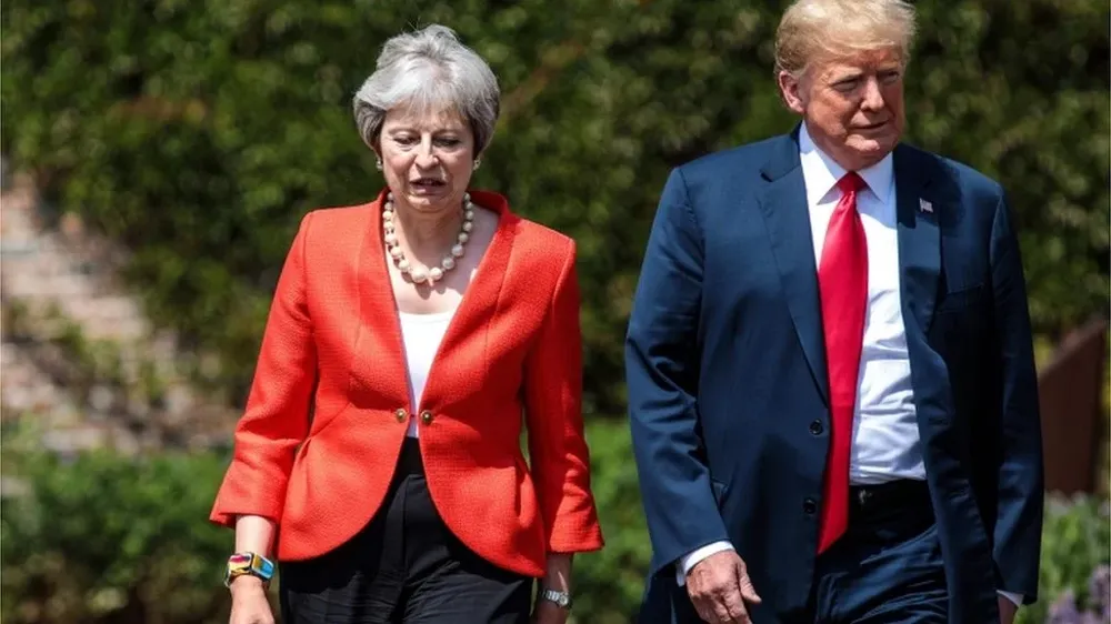 Trump visitó Londres esta semana y se reunirá con Putin el próximo lunes en Helsinki.