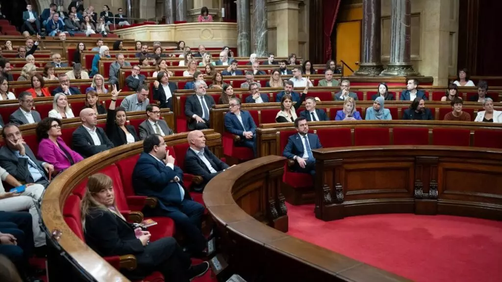 Parlament catalán.