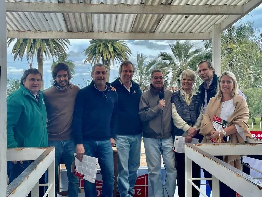 El remate se hizo en la cabaña, en Treinta y Tres.