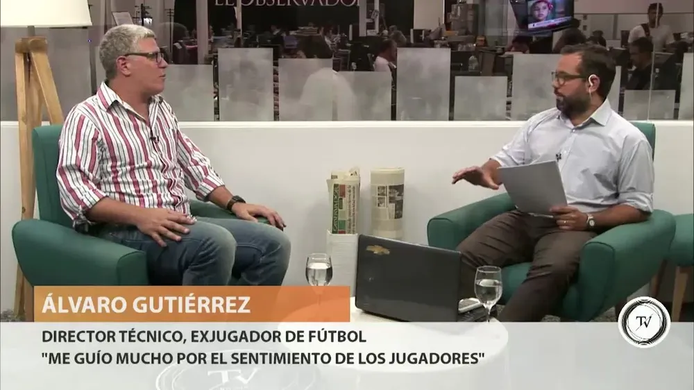 El ex director técnico de Nacional, Álvaro Gutiérrez, contó cómo vivió el clásico en el que con gol de Álvaro Chino Recoba los tricolores dieron vuelta el resultado. Como entrenador nunca había gritado un gol como ese, dijo Gutiérrez.