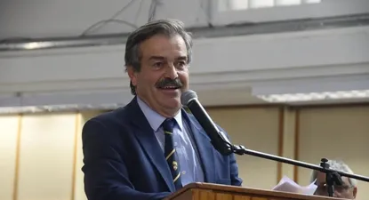 Carlos María Uriarte, dedicó gran parte de su discurso para agradecer.
