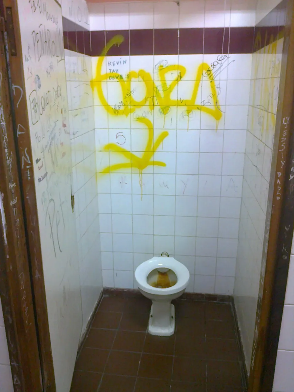 Baño del liceo.