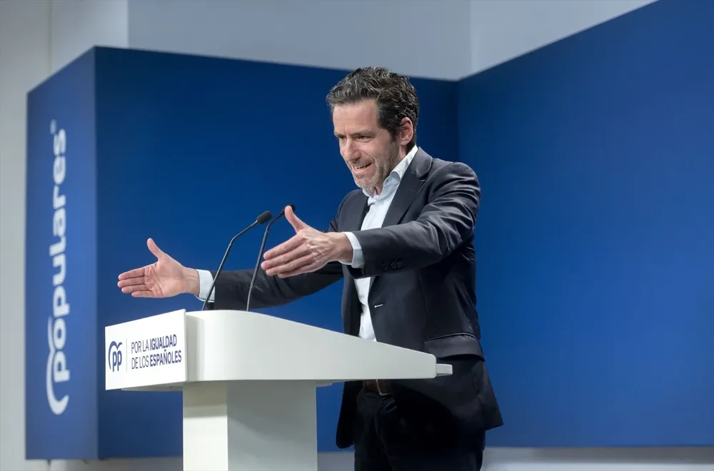 El portavoz del Partido Popular, Borja Sémper.