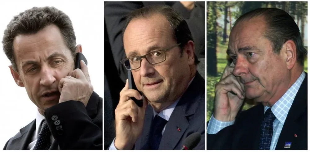 Wikileaks asegura que Sarkozy, Holland y Chirac fueron espiados por Estados Unidos.